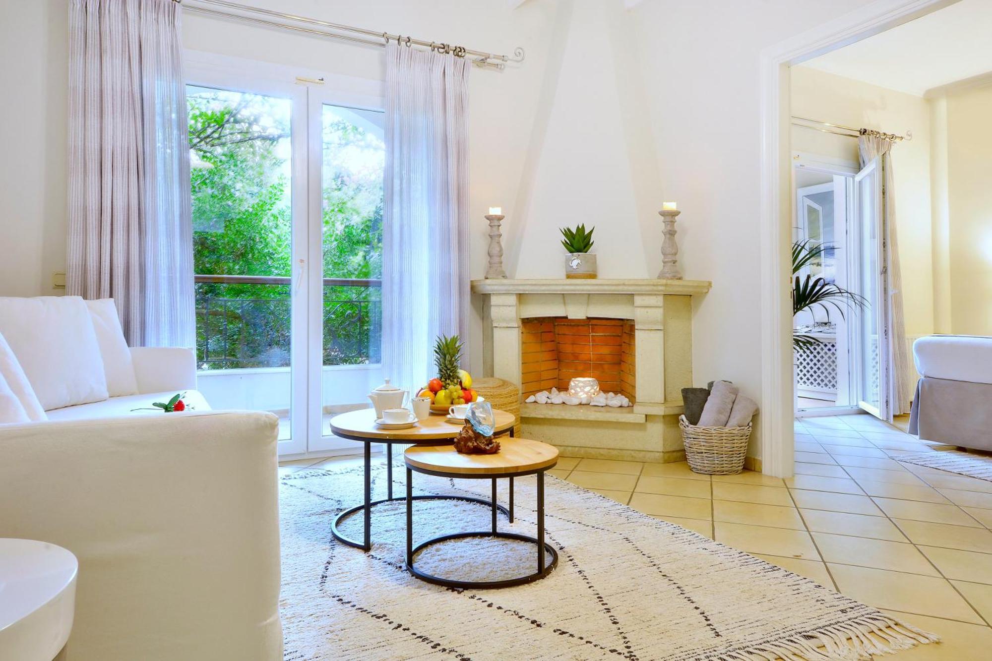Suite mit Gartenblick (2 Erwachsene + 2 Kinder)